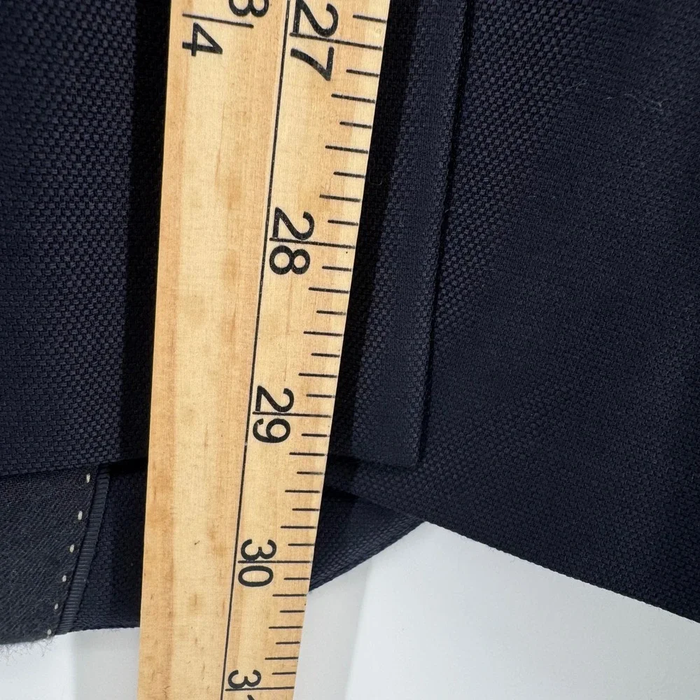 Banana Republic Reda Flexo Blazer Mens 40R Navy Blue Tailored Slim Fit Italian